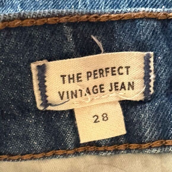 Madewell The Perfect Vintage Jean in Haight Wash Size 28 - Picture 7 of 8